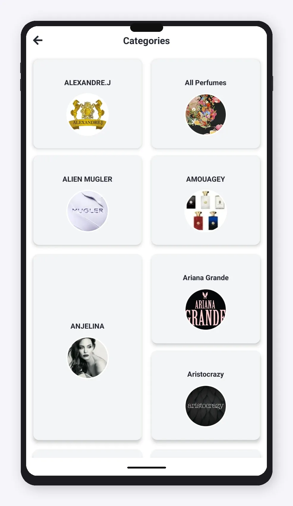 E-Commerce Screen 2